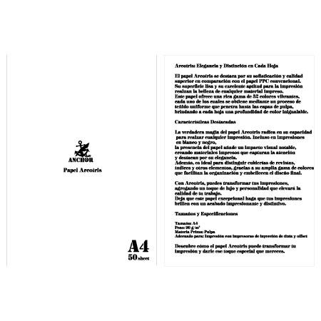 QA-133　アルコイリス　Ａ４　90kg　Blanco 