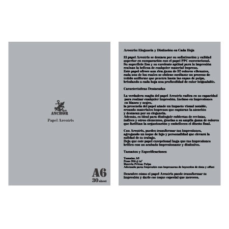 QA-171　アルコイリス　Ａ６　135k　Gris Plata