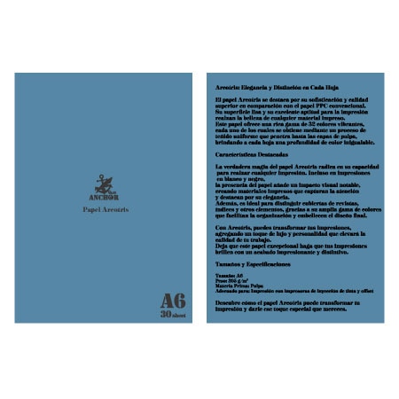 QA-173　アルコイリス　Ａ６　135k　Azul