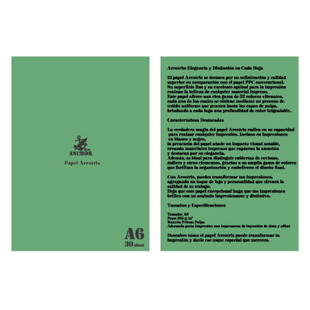 QA-179　アルコイリス　Ａ６　135k　Verde Bambu