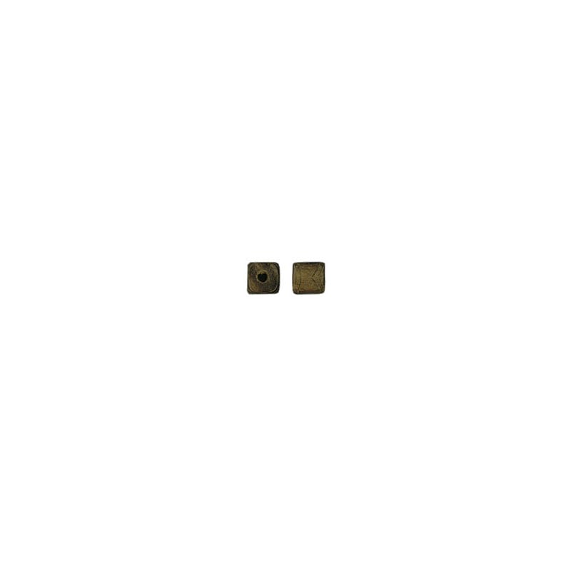 木玉　スクエア　茶　2ケセット