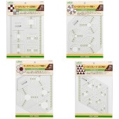 ダブルウエディングリングプレート 小 | パッチワーク用具,プレート