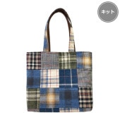 ハンドメイド　ボータイのバッグ ボータイのトートバッグ* | パッチワークキット,パッチワーク