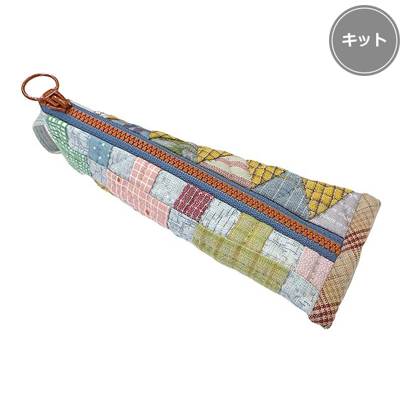 シンプルパッチのペンケース