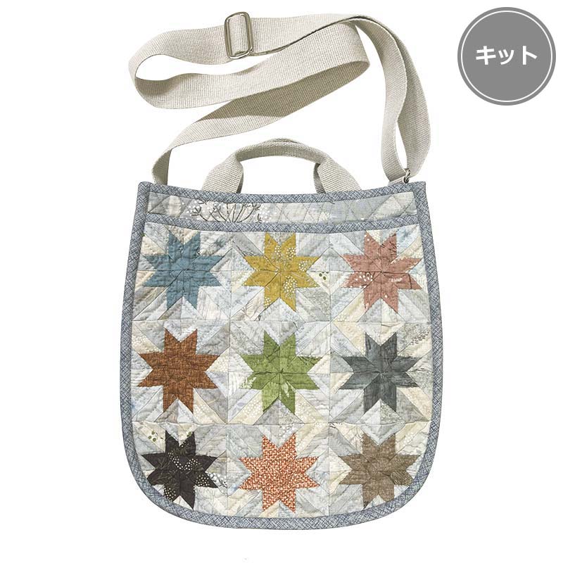 スターのポケットつきショルダーバッグ