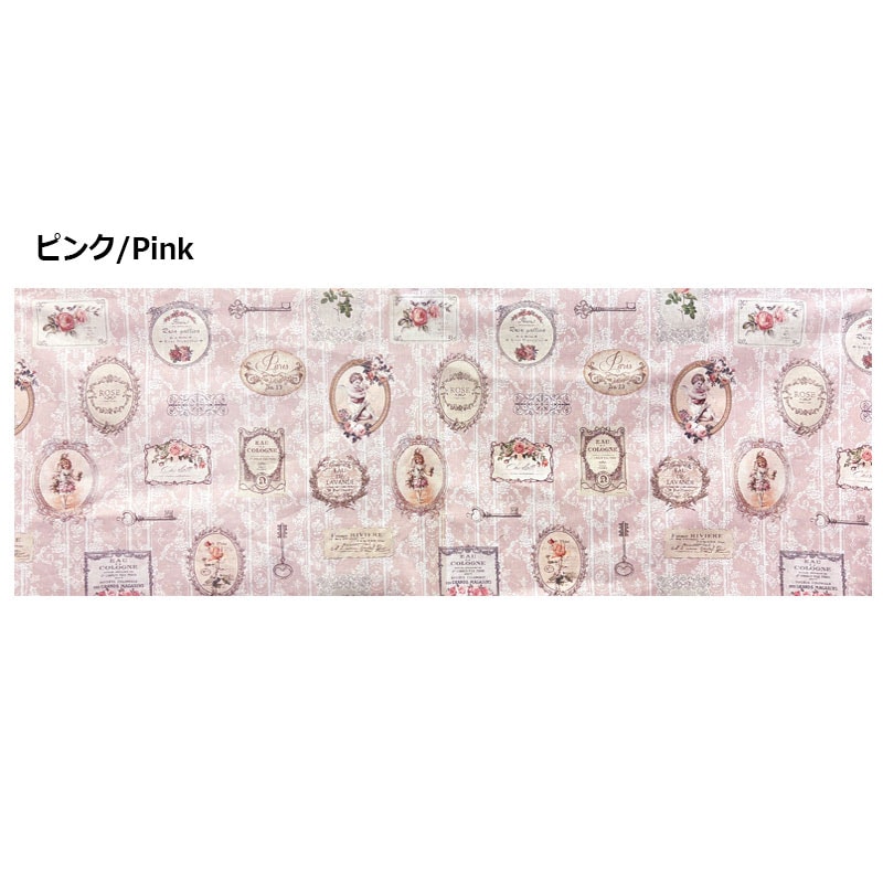 2501【パネル布】メダリオンプリント