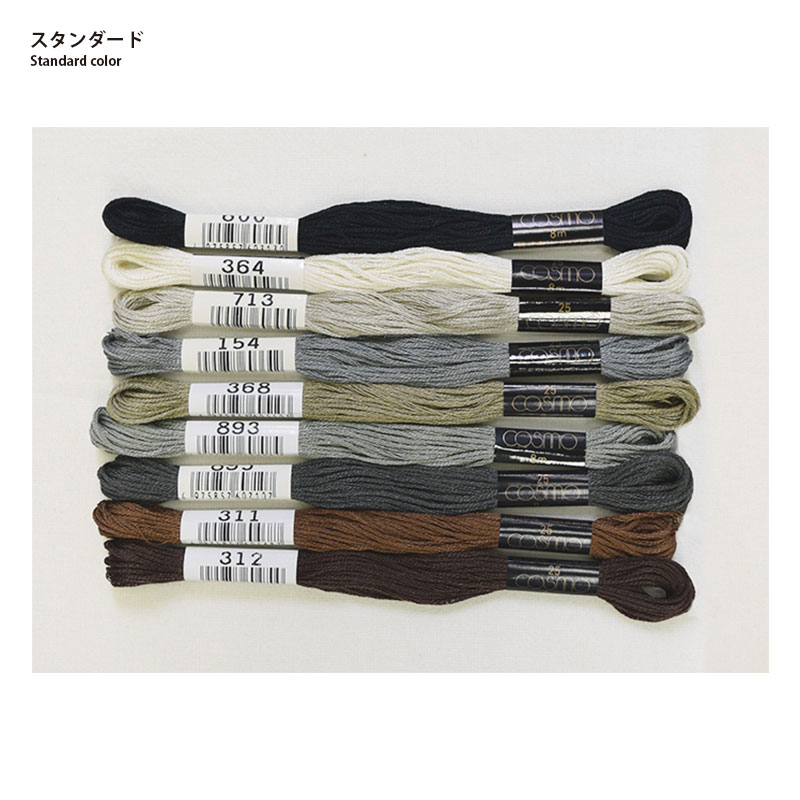 キルトパーティ おすすめ刺しゅう糸9色セット