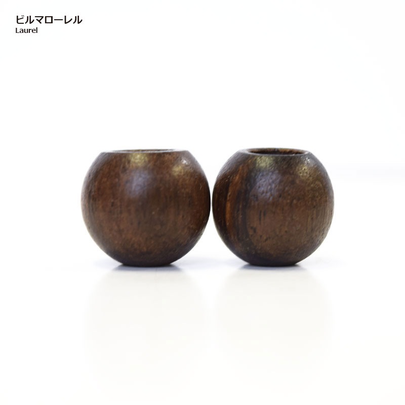 【大特価】木玉（二段穴タイプ） 2ケセット 小（JTWT-16）
