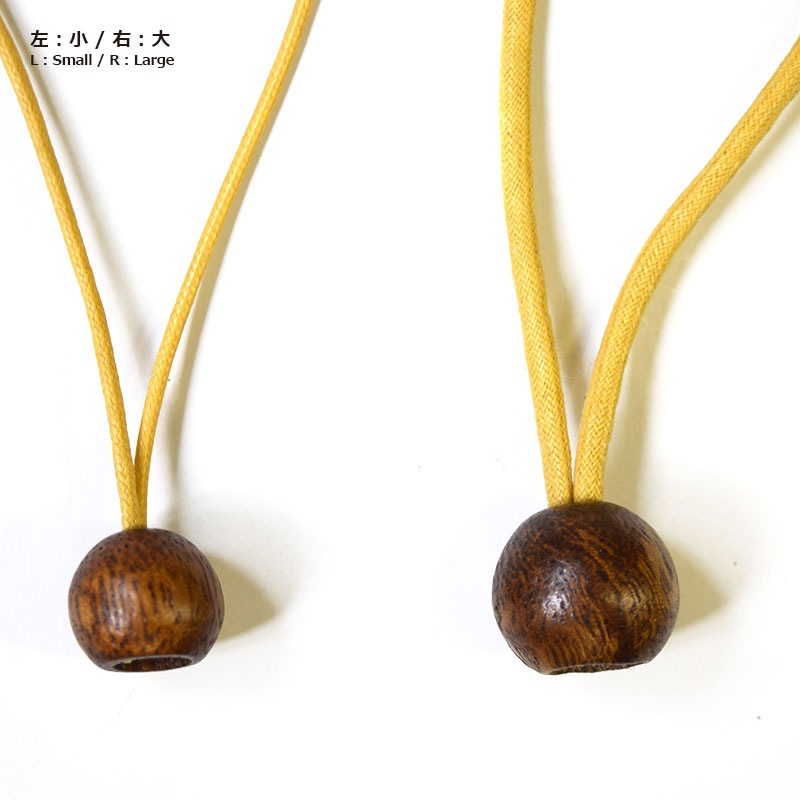 【大特価】木玉（二段穴タイプ） 2ケセット 小（JTWT-16）