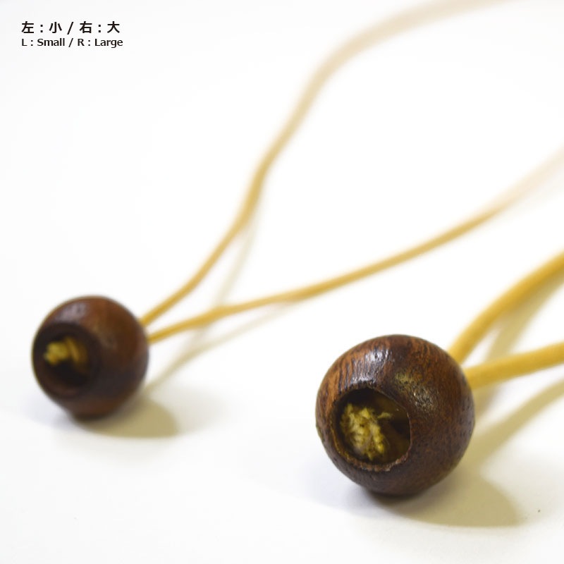 【大特価】木玉（二段穴タイプ） 2ケセット 小（JTWT-16）
