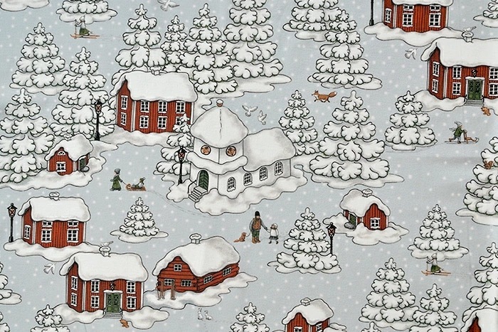 ARVIDSSONS TEXTIL Timmerbynスウェーデンの小さな村 10cm