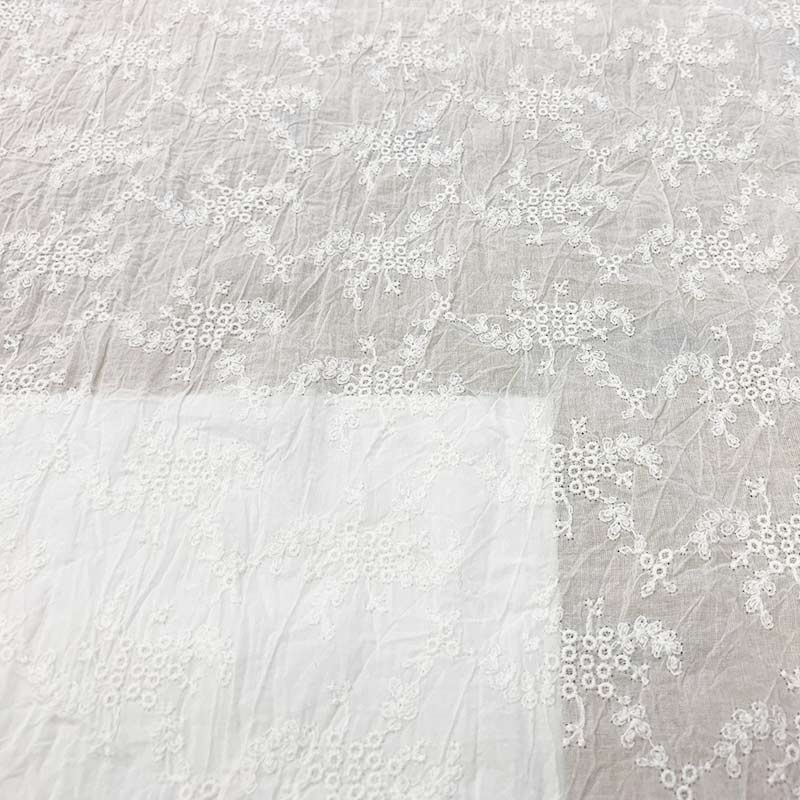 web20241031-04 80ローンエンブロイダリーレース 植物モチーフ 10cm 定価¥286のところ20%OFF