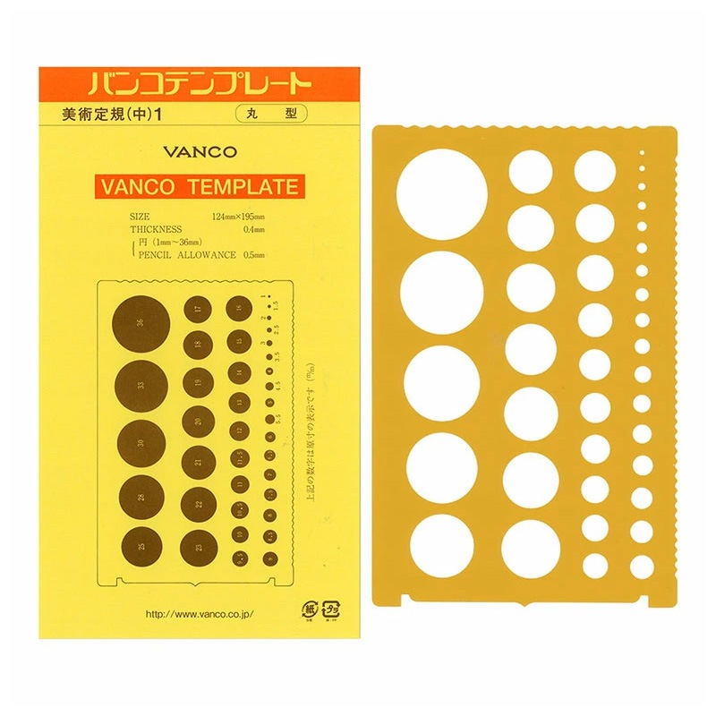 バンコテンプレート丸型