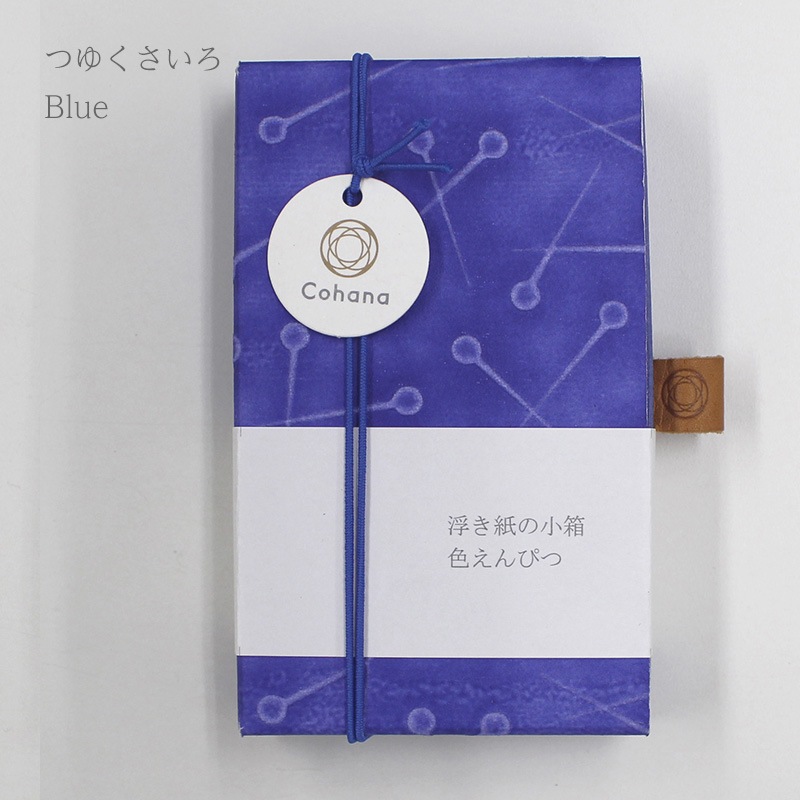 浮き紙の小箱 色えんぴつ