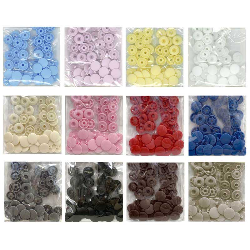 イージースナップボタン13mm 12組入り