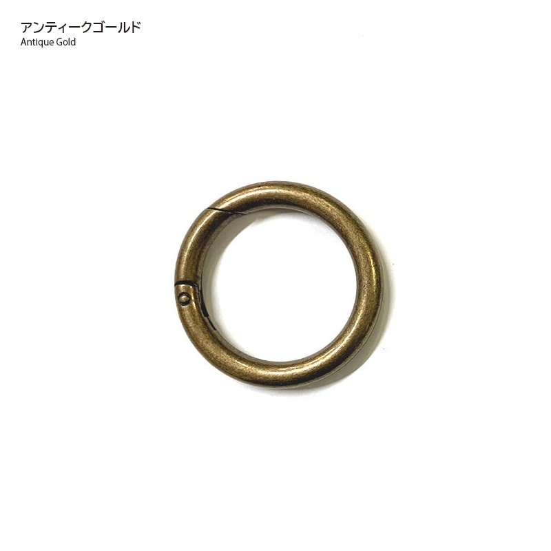 丸カン 開閉タイプ 40mm 1ケ入り（AK-40-40）