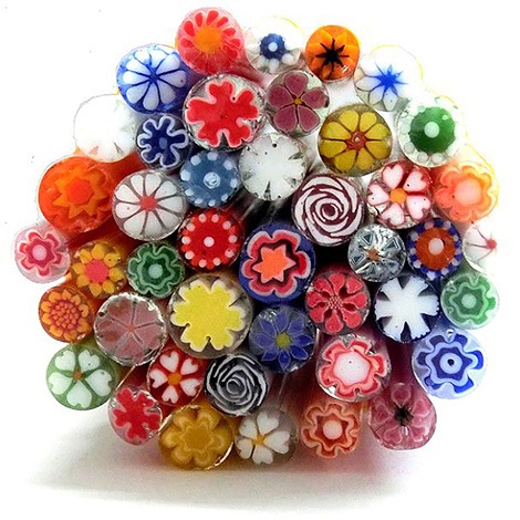 とんぼ玉の待針