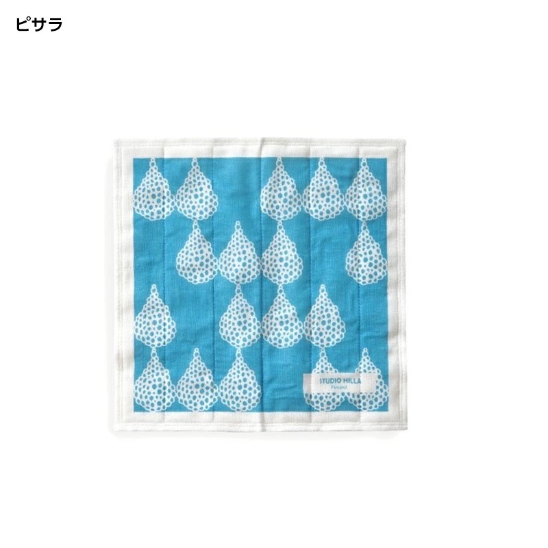STUDIO HILLA　北欧柄 かや生地ふきん　
