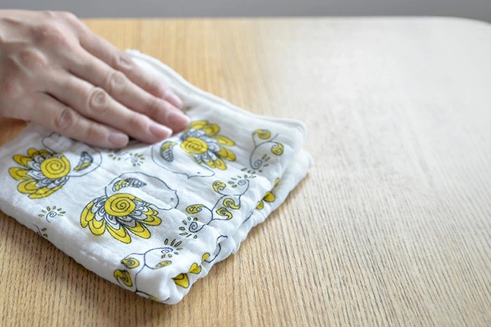 STUDIO HILLA　北欧柄 かや生地ふきん　