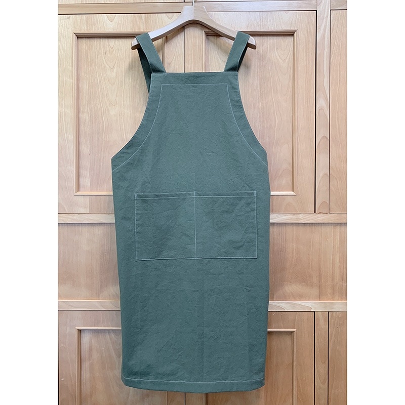 ワークエプロン（作り方なし）すてきにハンドメイド2024年5月号掲載