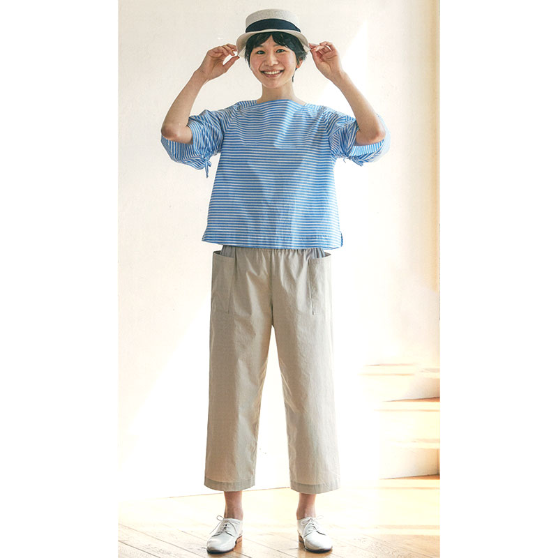 サイドポケットパンツの型紙