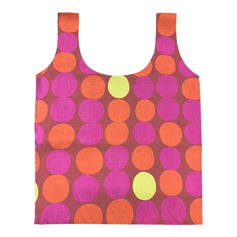 リネンの1枚布バッグ