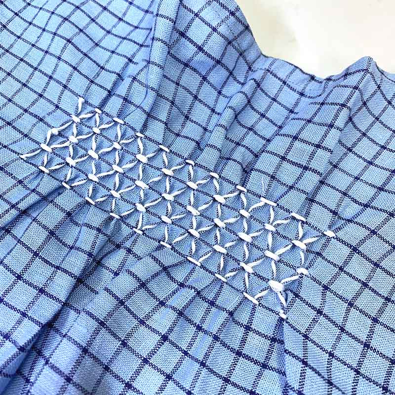 リネンの1枚布バッグ