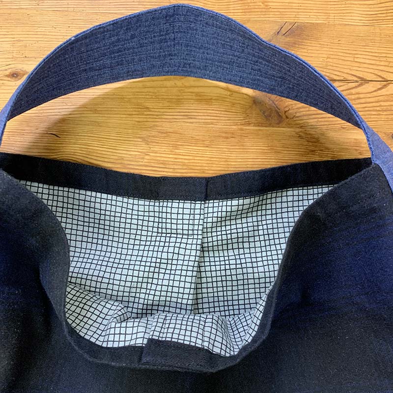 タックバッグ A (作り方なし)すてきにハンドメイド2025年12月号掲載