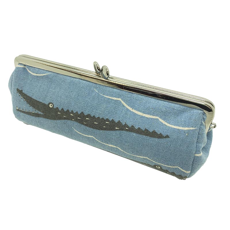 がま口ペンケース(作り方なし)すてきにハンドメイド2025年3月号掲載