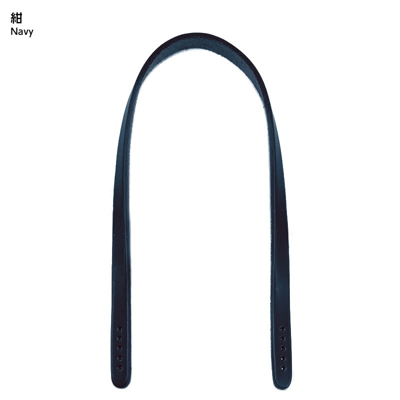 本革持ち手2本手 / 40cm　1cm幅（JTM-K14）