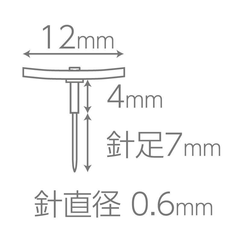貝釦のお花のプッシュピン いろどり