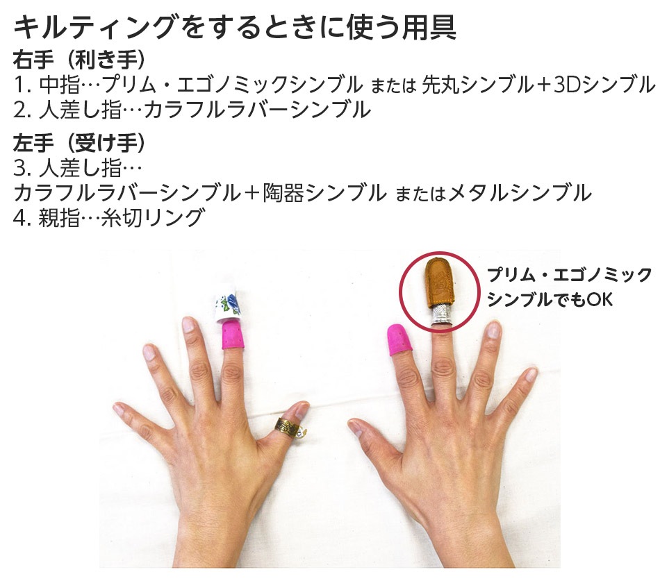 先丸シンブル（NEWフラットシンブル）