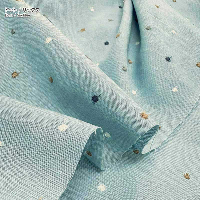 ドロップショルダーのゆったりブラウス(作り方なし)すてきにハンドメイド2025年1月号掲載