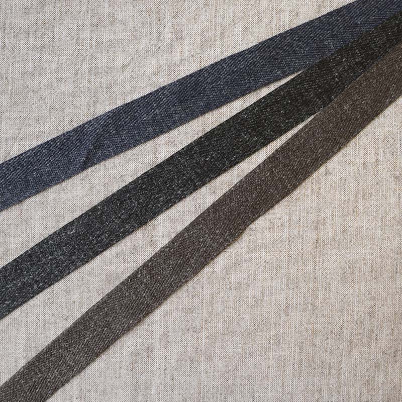 リネン混杉綾テープ 2.5cm幅    