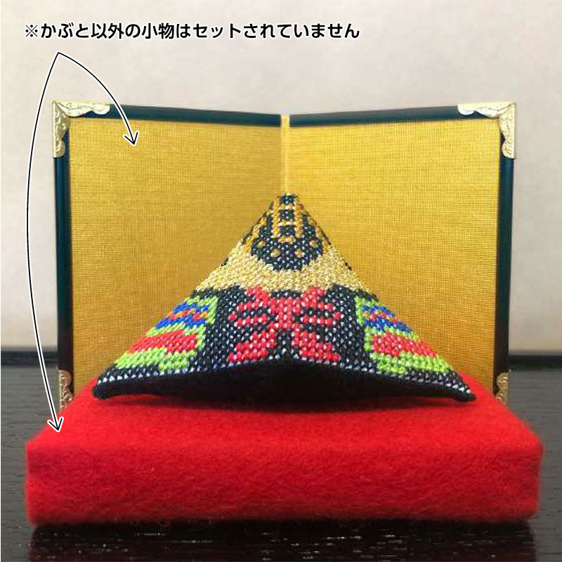 クロスステッチで作るかぶと
