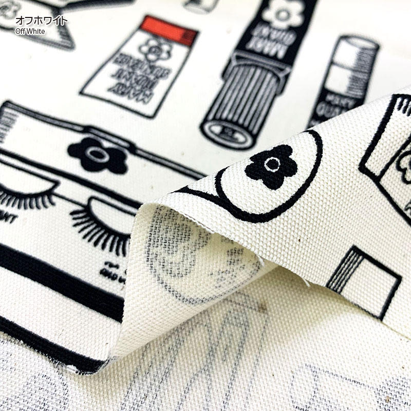 MARY QUANT コスメ柄 10cm