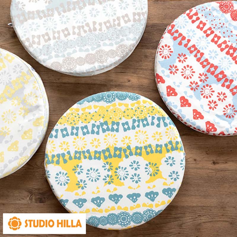 STUDIO HILLA kasvimaa シートクッション ベジタブルガーデン