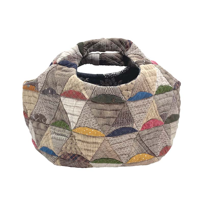 アイスクリームコーンバッグ（作り方なし）スリーパッチでできるキルト掲載