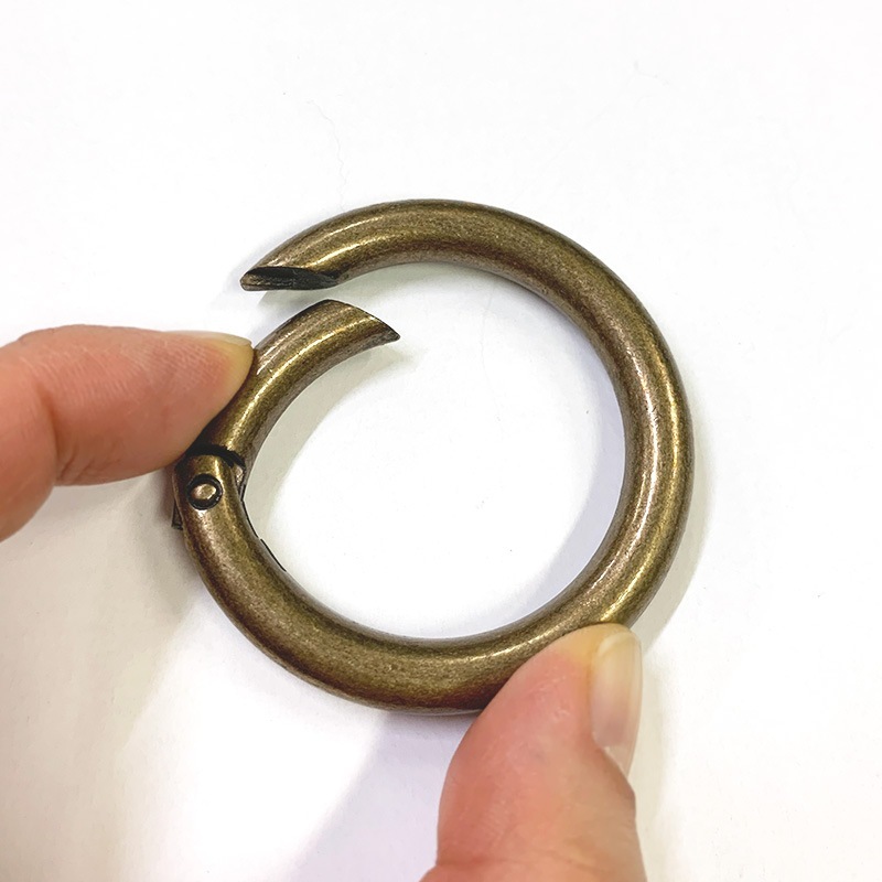 【20%OFF】丸カン 開閉タイプ 40mm 2ケ入り（AK-40-40）
