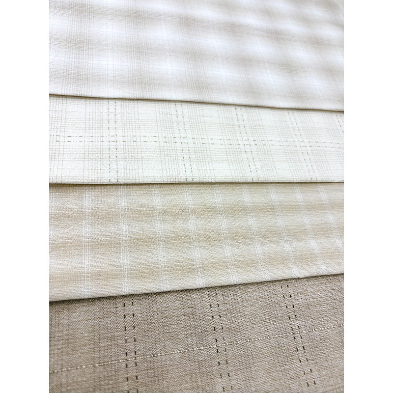 2505 ナチュラルチェック4枚セット