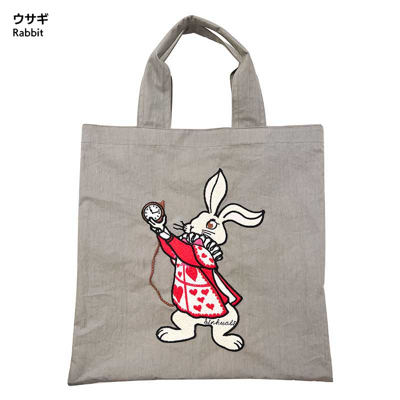 ビッグワッペンのシンプルバッグ