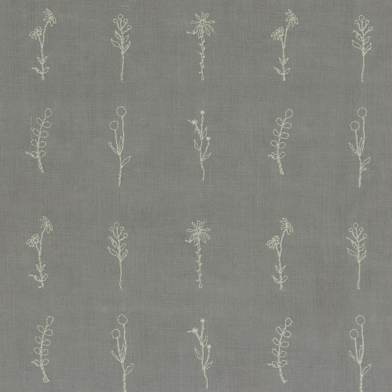 web20210414-02 夏マスクにもおすすめ草花刺しゅうのリネン布 10cm(プレゼント付き)