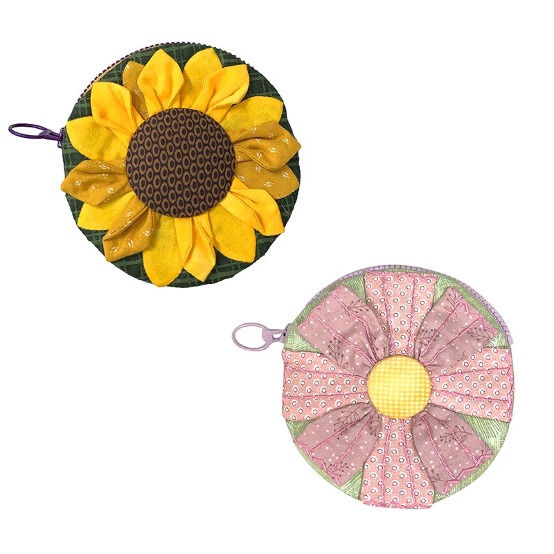 花のコインパース