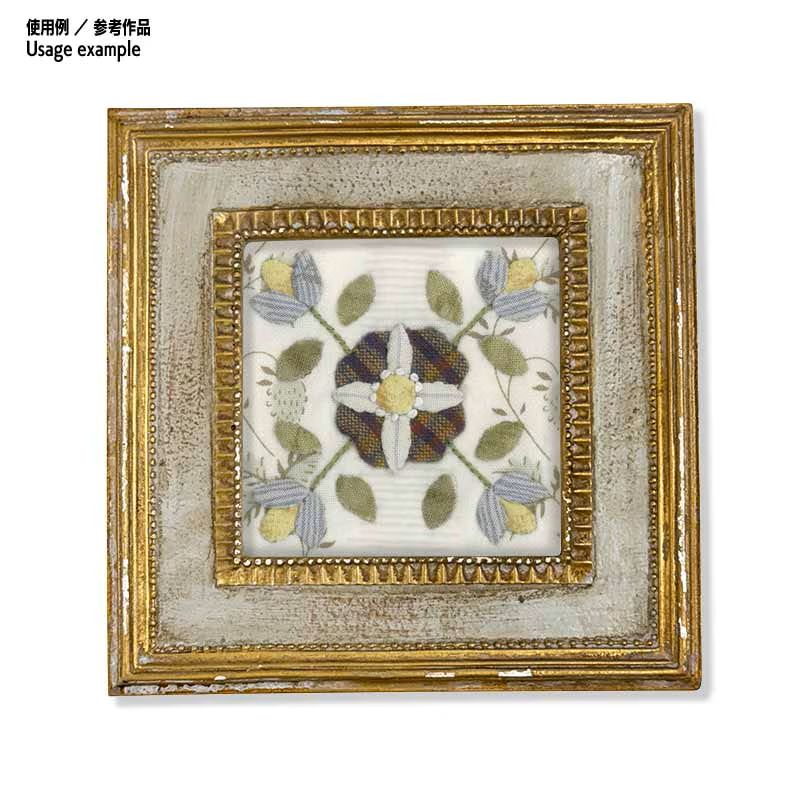 【50%OFF】6.5cm足つき木工フレーム用キット（2ヶセット）*
