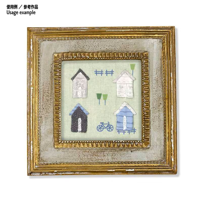 【50%OFF】6.5cm足つき木工フレーム用キット（2ヶセット）*