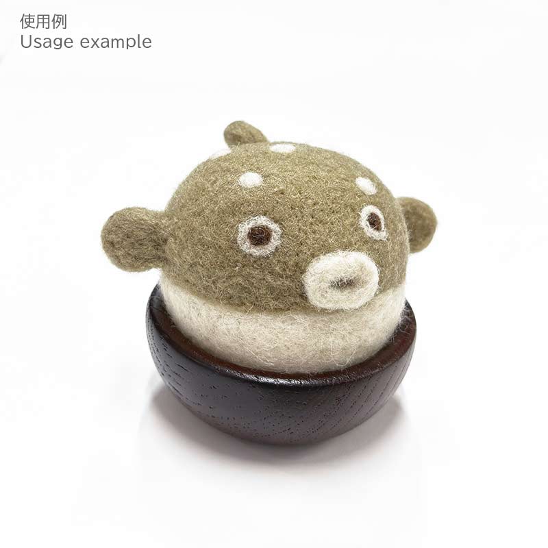 クロバー 羊毛フェルトピンクッション ハリセンボン
