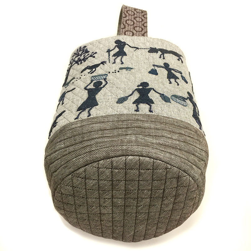 アップリケのバッグ（インドのバッグ）作り方付き