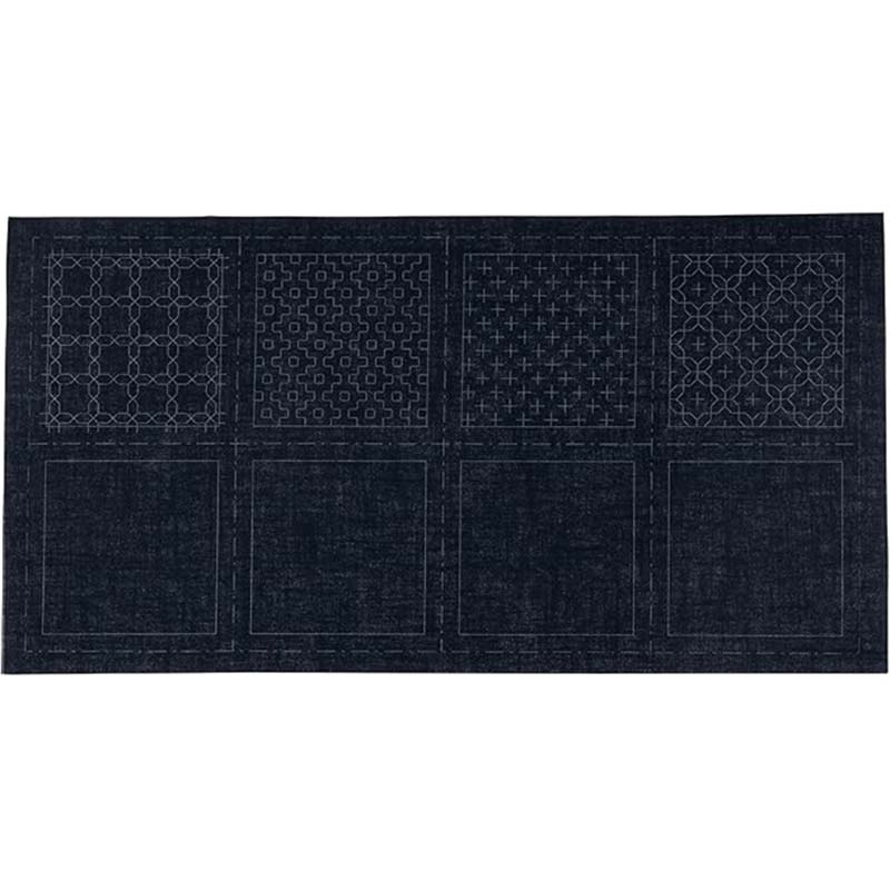 【RENEWAL】刺し子　コースターが4枚作れるクロス【一目刺し】