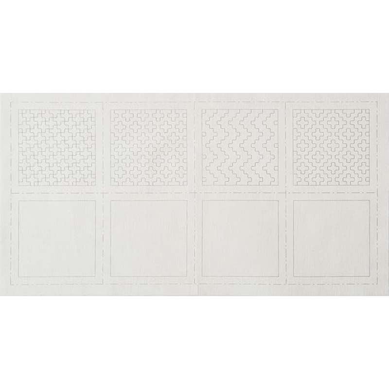 【RENEWAL】刺し子　コースターが4枚作れるクロス【一目刺し】