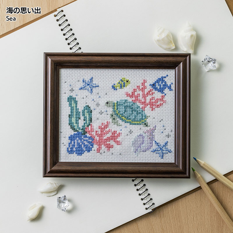 クロスステッチキット きらめく日本の季節